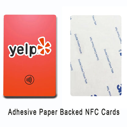 Snapchat NFC Cards Printing NFC Chip Google Reviews Card Pop Up NFC Card