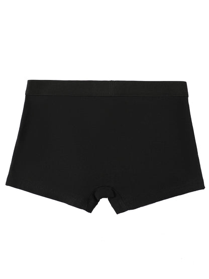 7 pieces mixed boys' underwear 8-14 years old solid color breathable soft stretch 95% cotton boy's boxer briefs
