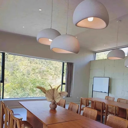 Nordic Wabi Sabi Ceiling Chandelier Modern Dining Table Pendant Lights E27 Home Decor Bedroom Living Room Loft Bar Hanging Lamps