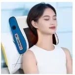 Multifunctional Neck Shoulder Massager, Kneading Massage with Hot Compress for Home Use