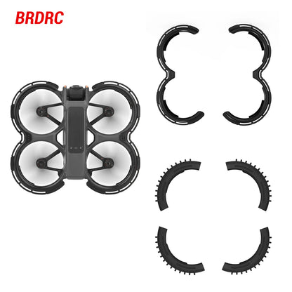 BRDRC Propeller Guard for DJI Avata 2 Anti-collision Bumpers Protection Guard Impact Protectors Drone Lightweight Accessories