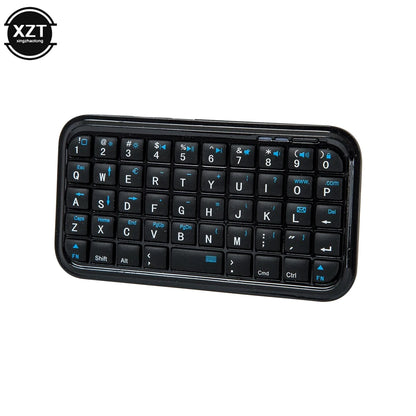 Mini Bluetooth 3.0 Keyboard Rechargeable Slim Travel Size Wireless Keypad Small Portable 49 Keys Keyboard for Tablets Smartphone