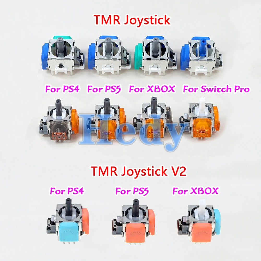 1PCS TMR Electromagnetic Joystick V2 For PS4 For Xbox One Series For PS5 Controller 3D Analog Rocker Thumbstick For Switch Pro