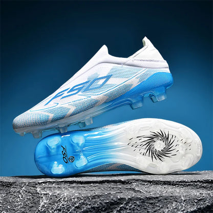 New Men Football Boots High-quality Soccer Shoes Sneakers Match Indoor Non-Slip Grass Cleats Mid-top Light Hot-selling Outdoor