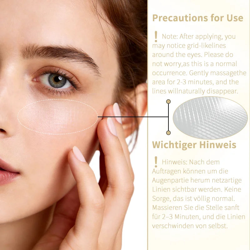 PDRN Eye Patches 60 Pcs，Clear Collagen Eye Mask For Dark Circle And Puffiness，Brightening Firming with Niacinamide HA Sodium