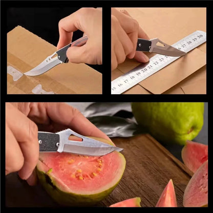 Compact Folding Knife | Stainless Steel Blade | Camping and Outdoor Use
