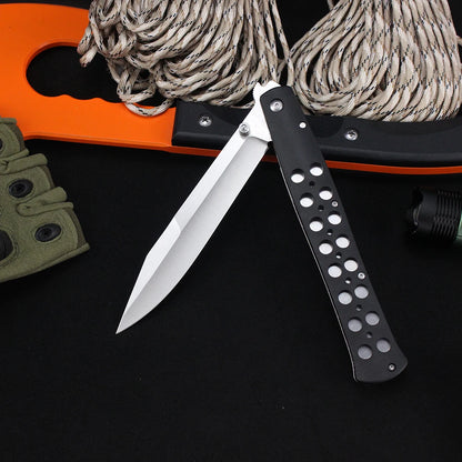 Folding Knife TI LITE Flipper Knife S35VN Blade Outdoor Professional Military Tactical Hunting Survival Self defense Knives Tool