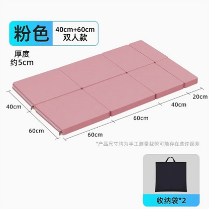 Folding Camping Bed Portable With Mattress For Car SUV Space Saving Foldable Cot For Adults Outdoor Travel Home Office Nap