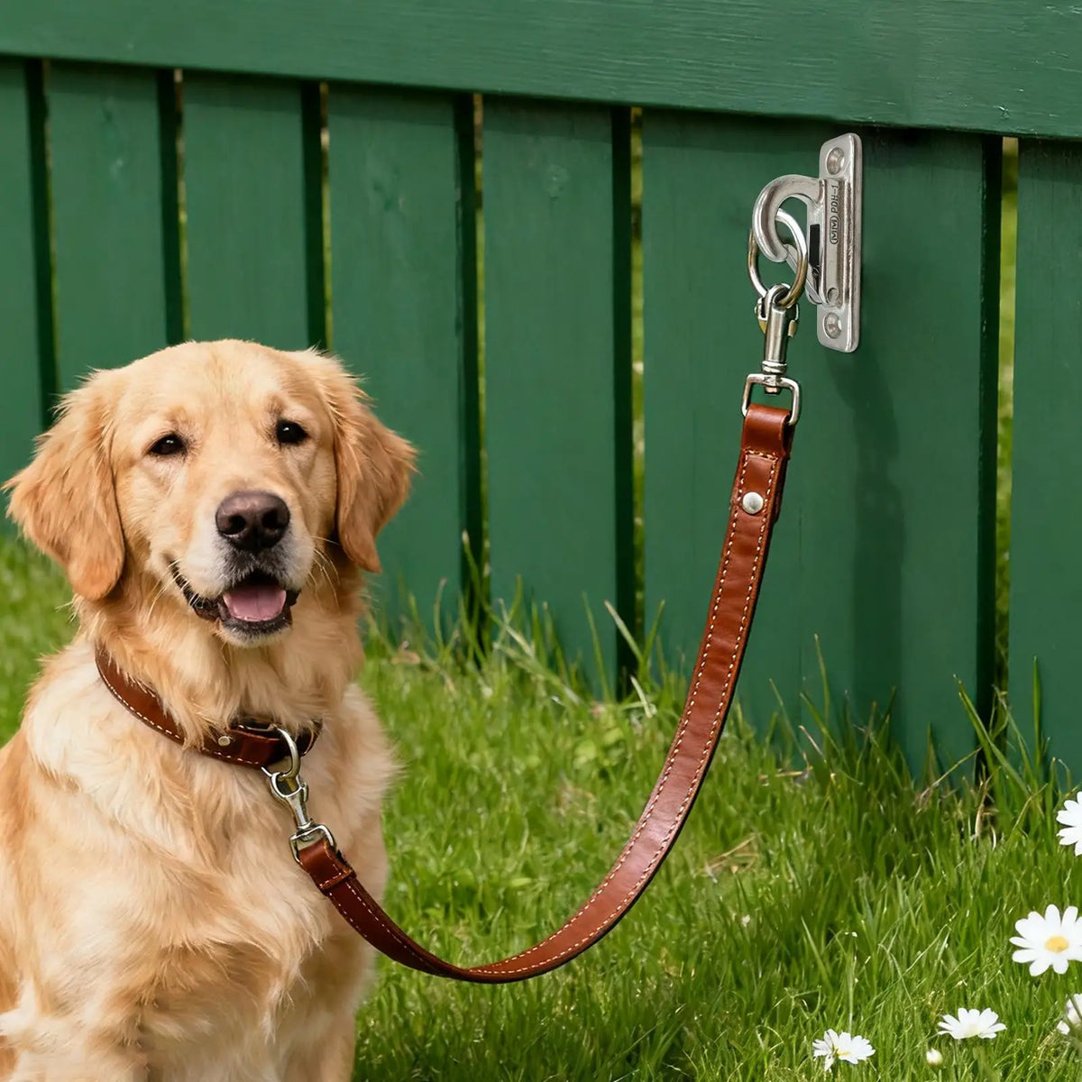 Dog Traction Rope Hook for Wall Dog Leashes Hanger Pet Chain Parking Hook Stainless Steel Dog Leashes Holder for Outdoor