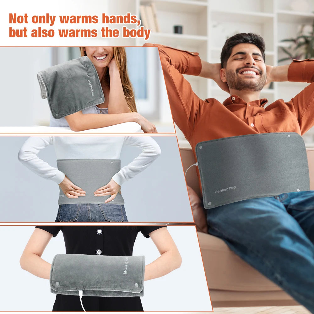Winter Graphene Heating Flannel Winter Thermal Hand Feet Warmer Pad USB Electric Hand Warmer Foot Warmer Heater Foot Warming Mat