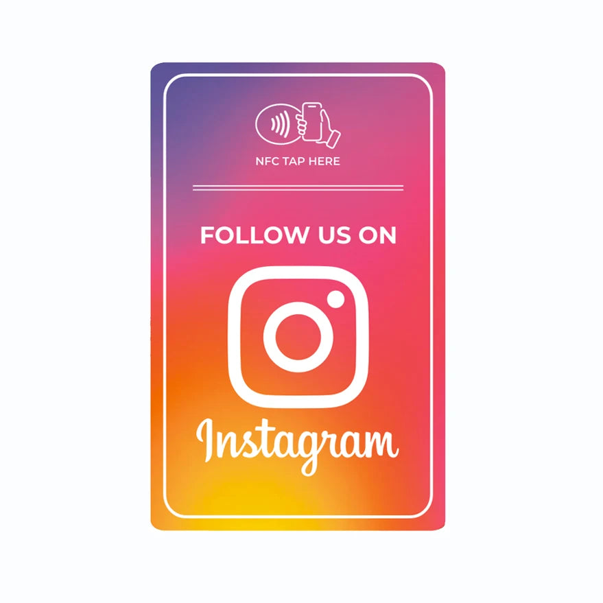 NFC Chip Card for Whatsapp Social Media Quick Contact Plastic Business Tap Card