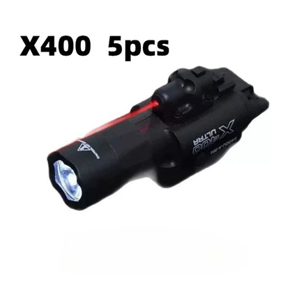 X400U Nylon Infrared Flashlight 200LM Scout Light New Color for 21mm Rail Airsoft Toy Gun