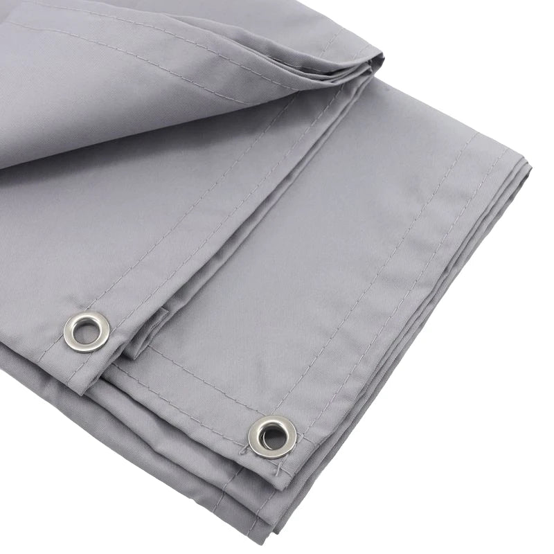 300D Waterproof Fence Sail Balcony Railing Privacy Screen Rainproof Anti-UV Terrace Wind Barrier Fabric Sunblock Shade Cloth