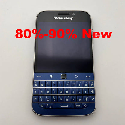 Original BlackBerry Classic Q20 QWERTY Keyboard 3.5" ROM 16G LTE Unlocked 4G Mobile Phone 80-90% New.