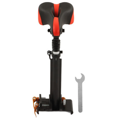 Electric Scooter Saddle Comfortable Padded Foldable Punch  Electric Scooter Seat Saddle for Replacement Electric Scooter Saddle