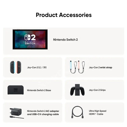 【IN STOCK】Nintendo Switch 2 Game Console NS2 Handheld Game Console 7.9-inch LCD 1080P Magnetic Design NS2 Nintendo Switch 2
