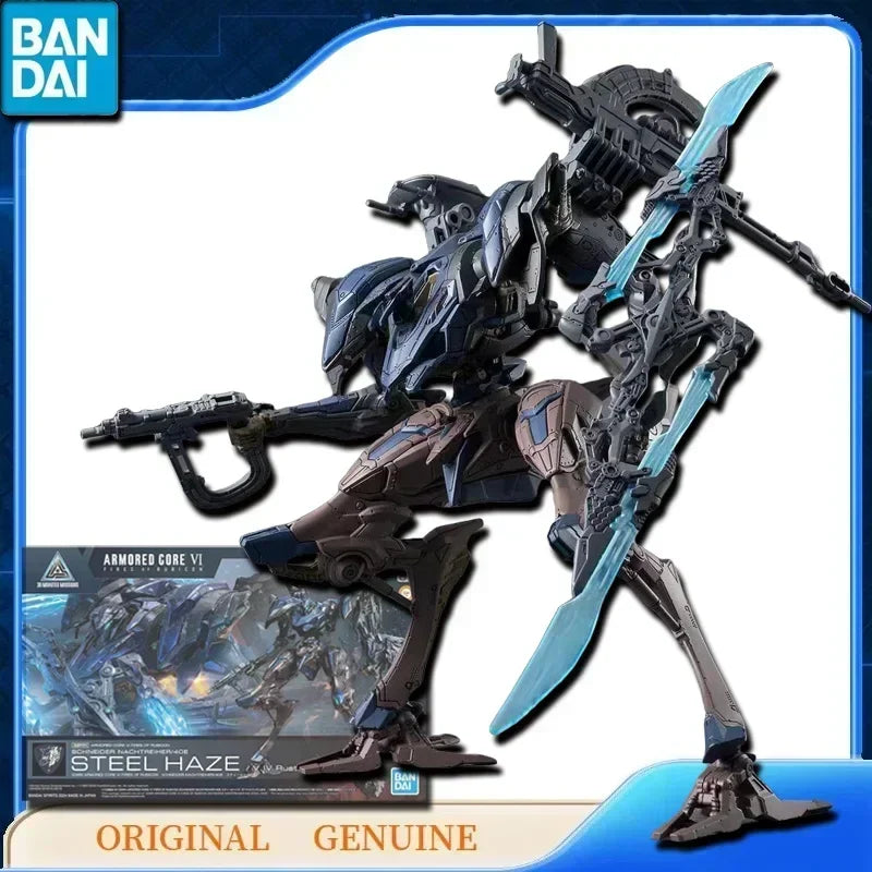 Bandai Original Genuine Gundam 30MM ARMORED CORE VI STEEL HAZE NIGHTFALL Anime Action Figures Toys Gift Assembly Model Ornaments