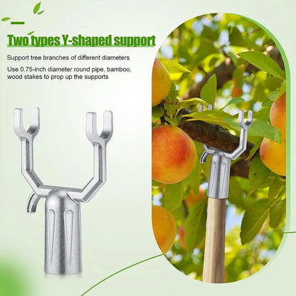Universal Metal Tree Branch Support Silver Orchards Tree Brace Tree Straightening Kit for 5pcs Garden