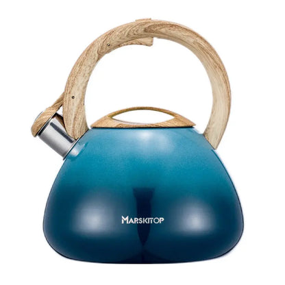 Stainless Steel Whistling Kettle Household Large Capacity Water Boiler Suitable for Gas and Induction Cooker