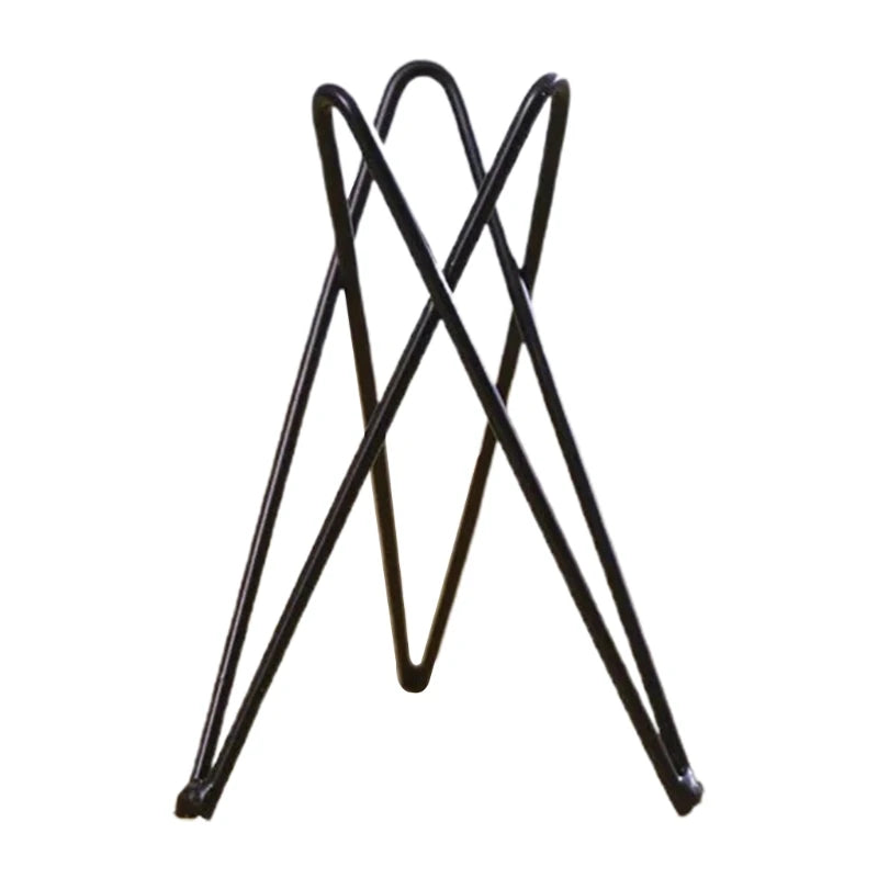 Air Plant Holder Metal Flower Pot Stand Geometric Iron Tillandsia Display Art G5AB
