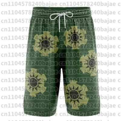 Adult and Child Luffy One-Piece Surfing Shorts, Summer Anime