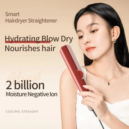 2-in-1 Professional Hair Straightener Fashion Hair Styling Essential for Smooth, Hair Straightener Sleek Looks EU/US/UK Plug