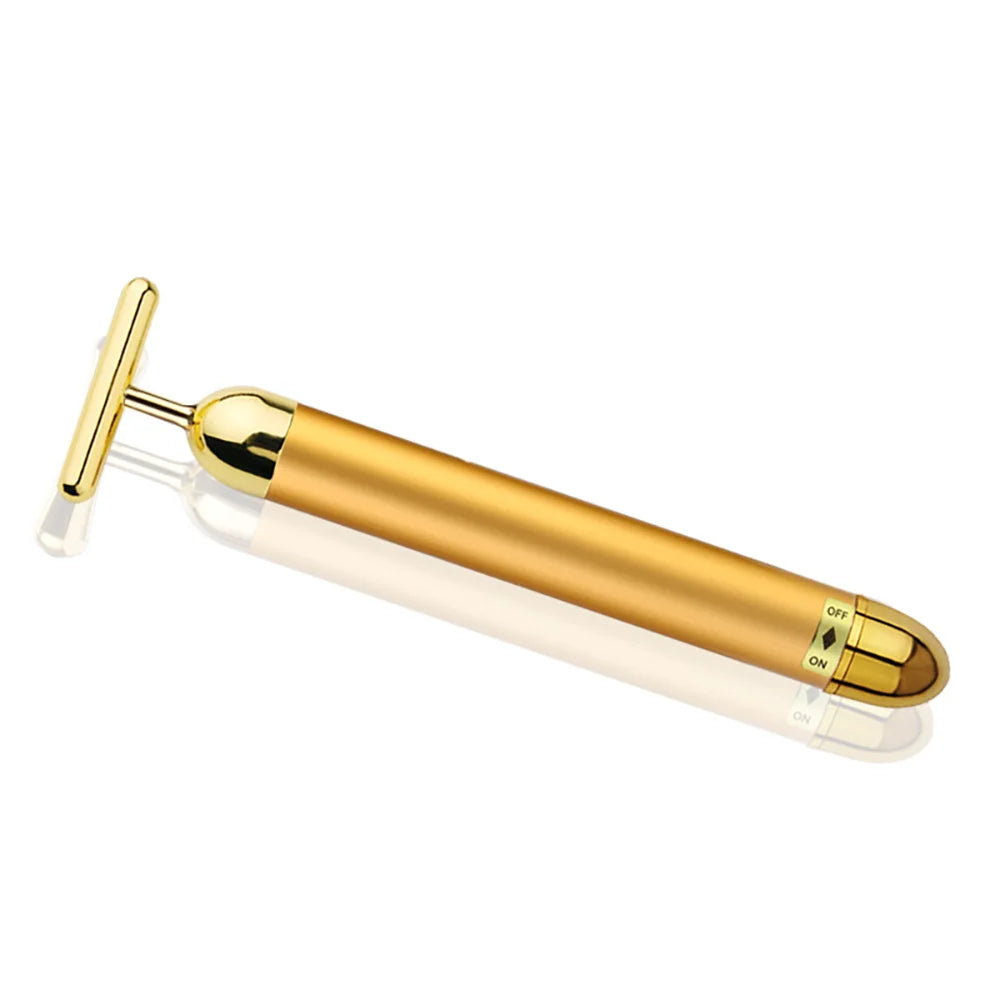 High quality massage vibrating stick set electric massage instrument facial beauty stick introduction instrument battery version