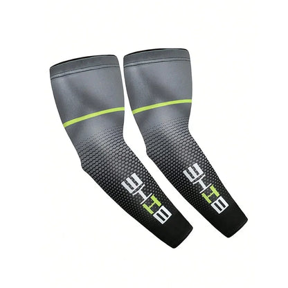 1/3Pairs Unisex Cycling Running Sports Sleeve Arm Cooling Sleeves UV Sun Protection Cuff Cover Protective Elastic Arm Sleeves