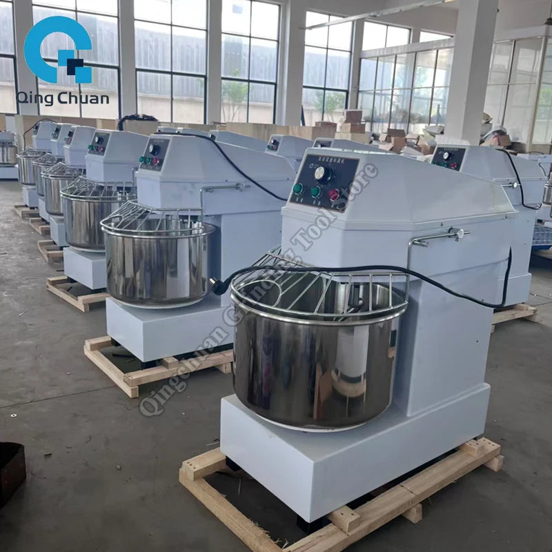 Dough Machine Commercial Large Capacity Fully Automatic Kneading Machine Dual Speed Dual Action Dough Mixing Machine By Sea