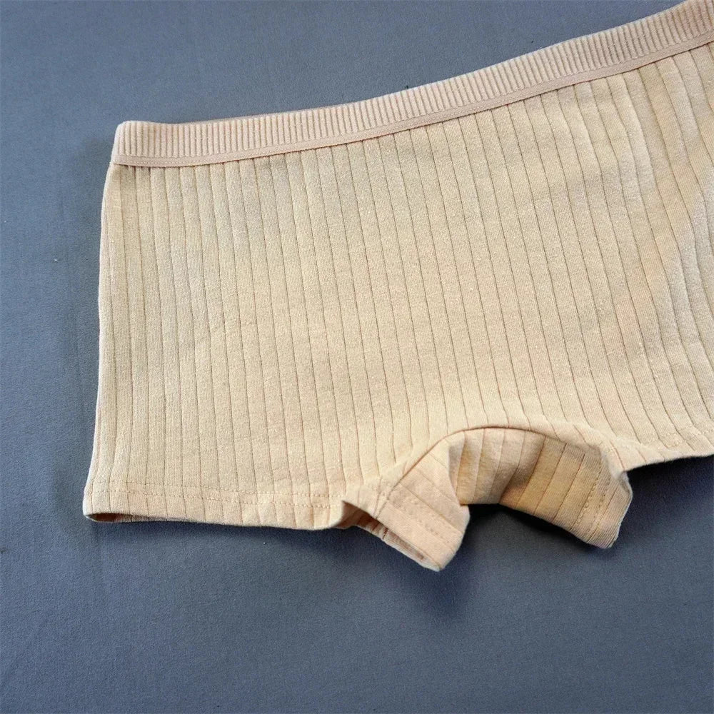 10PCS Fast Shipping M-XL 95% Cotton Boxer Shorts Women Sports Panties Yoga Panty for Female Underpants