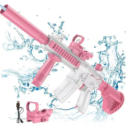 Automatic Summer Electric Toy Water Gun Large-capacity Water Gun Beach Outdoor Water Fight Swimming Pool Toys Gifts