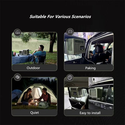Outdoor Camping No Installation Mobile Air Conditioning Portable Parking Tent No Drainage Mini Refrigeration Air Conditioning