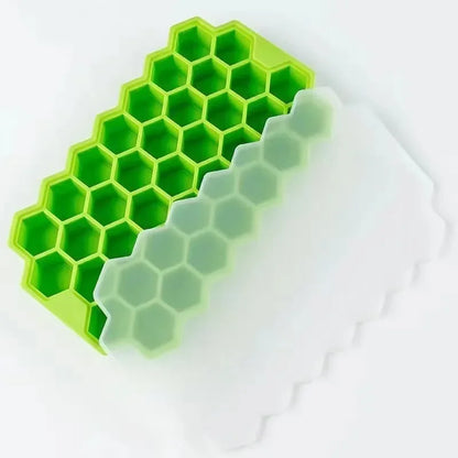 Ice Cube Maker Silicones Ice Mould Honeycomb Ice Cube Tray Magnum Silicone Mold Forms Food Grade Mold for Whiskey Cocktail