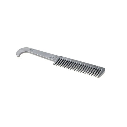 1Pcs Durable Thickened Tooth Horse Grooming Brush Aluminum Alloy Mane Tail Hair Comb Bristle Riding Brush Equestrian Supplies