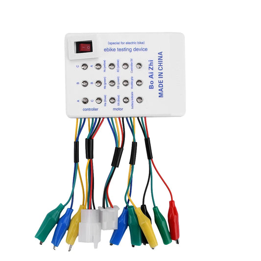 24V/36V/48V/60V/72V E-bike Tester Electromobile Repair Device Scooter Maintenance Detector Brushless Motor Hall Controller