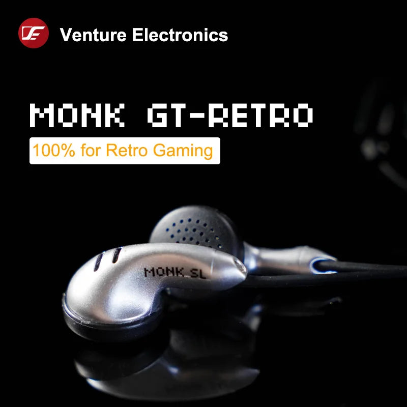 Monk GTR GT-Retro Handheld Gaming Earbuds