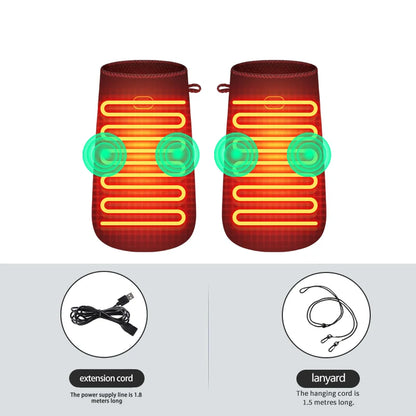 Electric Heated Glove - Hand Massager - 3-Level Adjustment - Muscle Relaxation & Joint Comfort Elderly Daily Hand Care