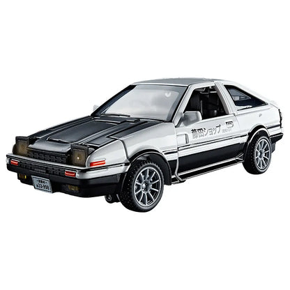 AE86 Defromed Alloy Car Model Robot 19.5cm Action Figure Initial Drift Tofu Cart Toys