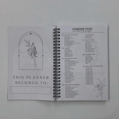 5 Books in 1 Planner CBT + DBT + ACT workbook cognitive behavioral therapy,dialectical behavior therapy and commitment  therapy