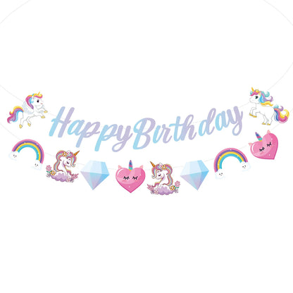 Rainbow Unicorn Balloon Unicorn Party Decor Supplies Unicorn Birthday Party Decoration Baby Shower Kids Girls Birthday Decor