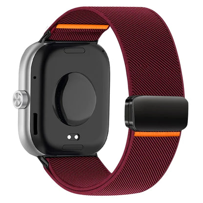 Nylon Strap for Redmi Watch 6 Active 6 Lite 6 5 4 Parachute Magnetic Buckle Elastic Wristband Xiaomi Mi Band 10 Pro 9 Pro 8 Pro