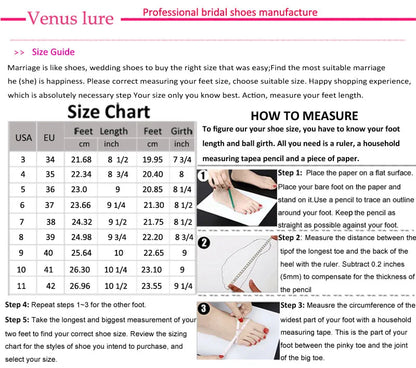 Customized Heel Ivory Satin Flat Bridal Wedding Shoes Rubber Sole Closed Toe Dance Shoes Flat with Ankle Strap