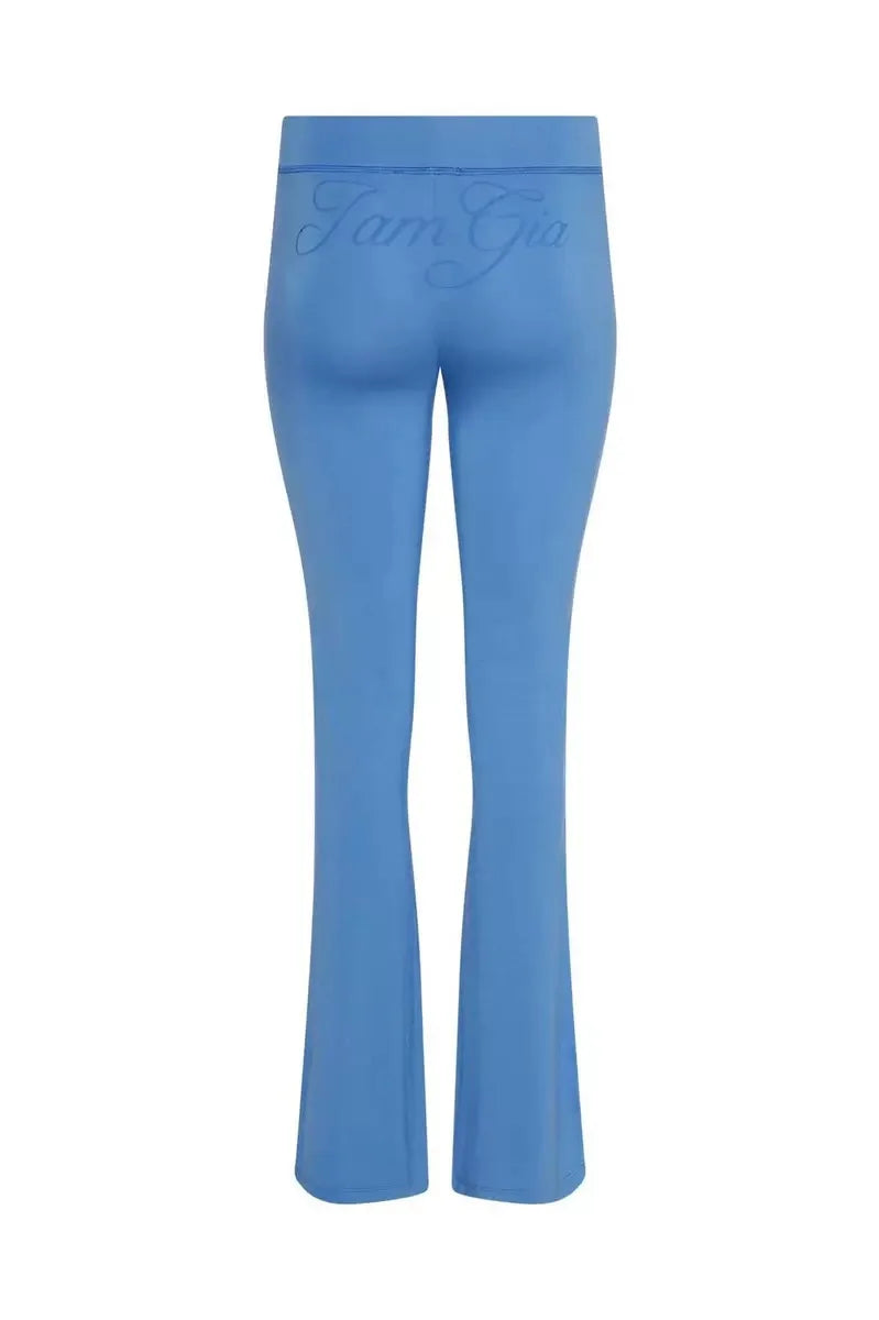 Gia Straight Shoulder Slim Letter Print Slim Hooded Zipper Short Jacket Sports Casual Pants Set