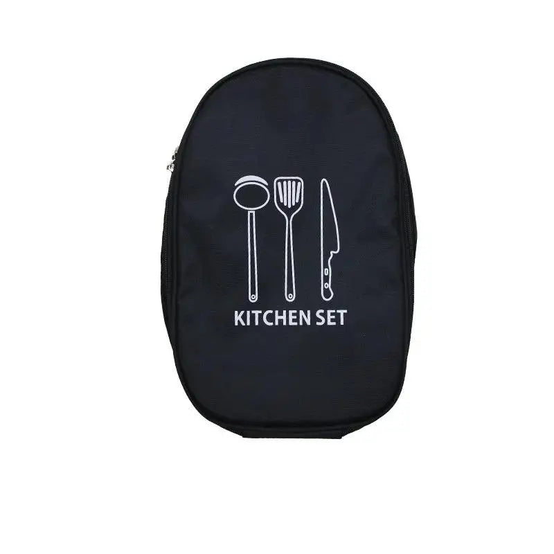Outdoor Cooking Bag Camping Storage Bag PortableCooking Utensil Organizer Storage Pouch Picnic Bag Utensil Storage Pouch