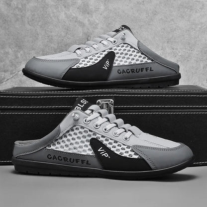 【Sports Shoes】Men's Fashionable and Trendy Non-Slip Wear-Resistant Casual Shoes Men's Walking Shoes