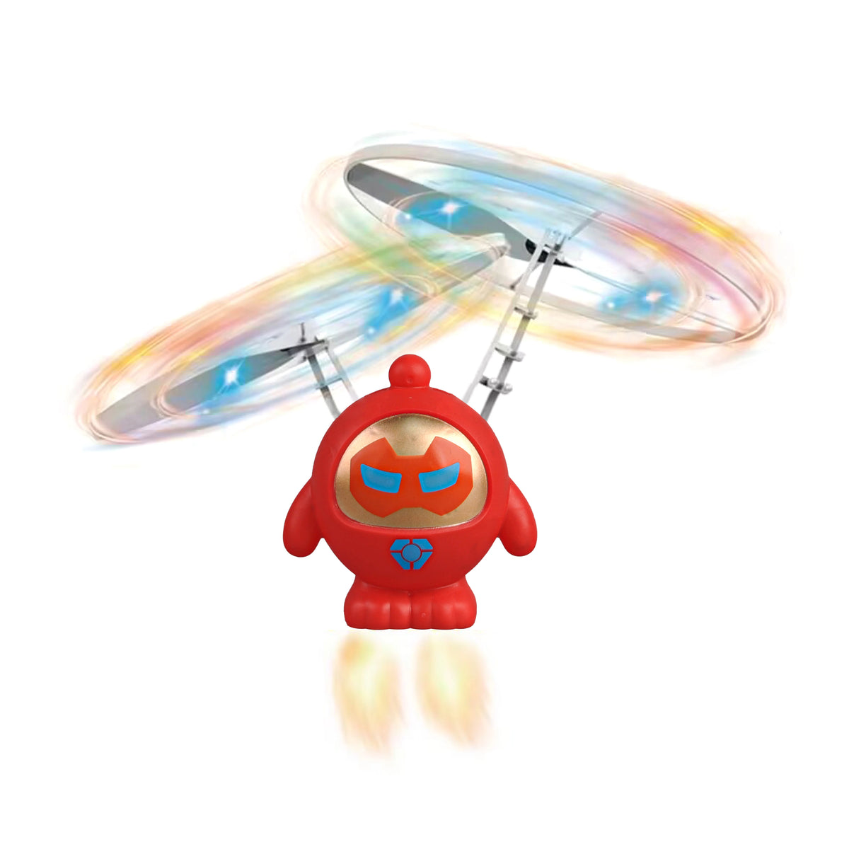 Mini Astronaut Drone Cartoon Spaceman Flying Robot Toys with USB Charging Hand Control Helicopter Toys for Kids Xmas Gift