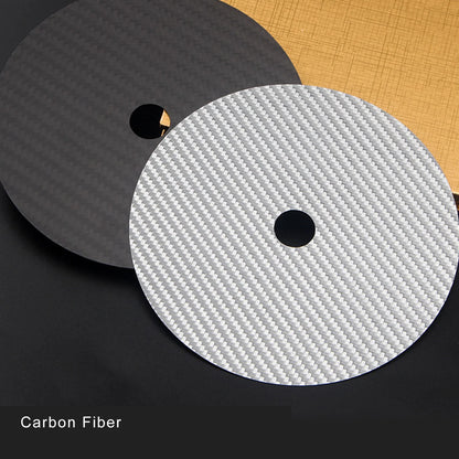 CD Tuning Mat CD Tuning Pad HIFI CD Tuning Mat Low Distortion Rate Carbon  CD Pad for CD Player Carbon  CD Tuning Pad