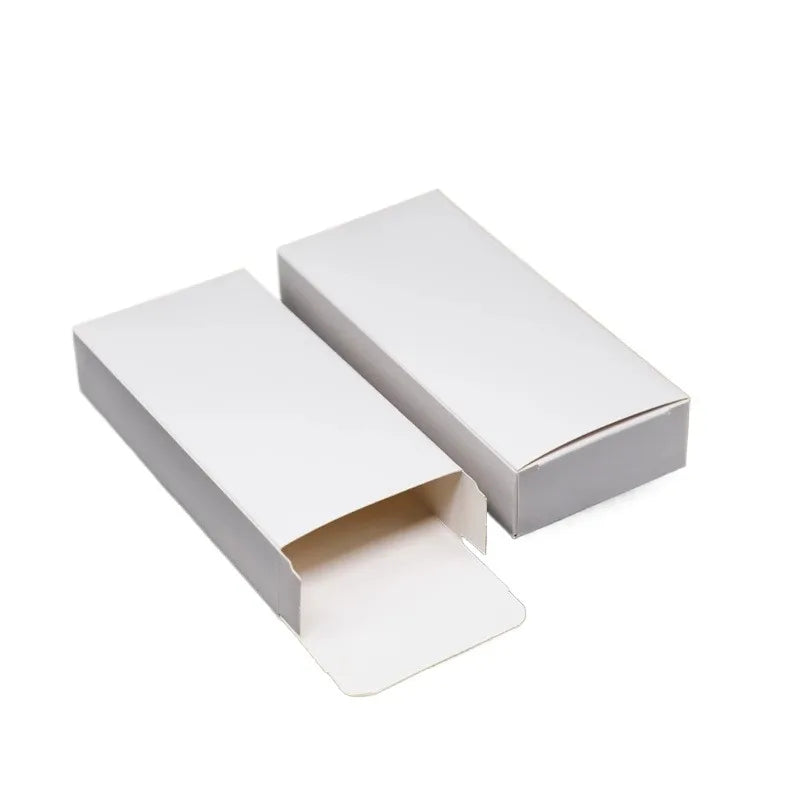 50Pcs/lot White Paper Packaging Box for Gift Products Handmade DIY Cookies Candy Gift Box Carton Package for Mobile Phone Case