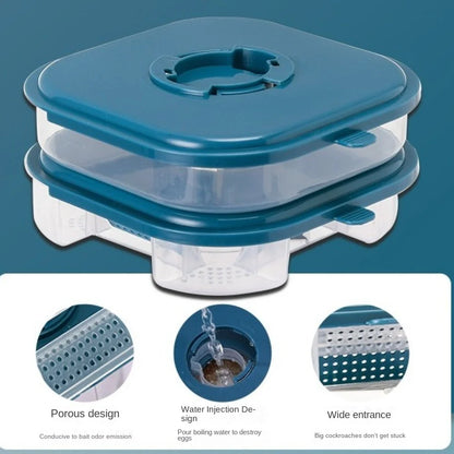 Garden Automatic Kitchen Cockroach Trap Box Cockroach Killer Traps Bugs Catcher Insect Catcher