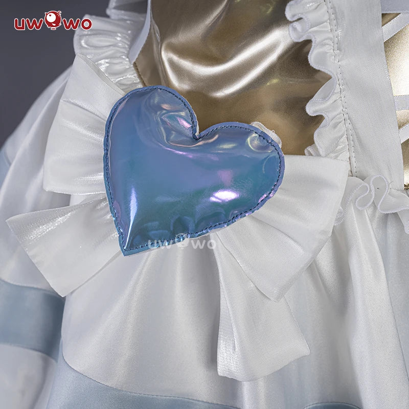 IN STOCK UWOWO Cosplay Stockingg Anarchyy Angell Cosplay Costume Dress with Wings Full Set Halloween Costumes
